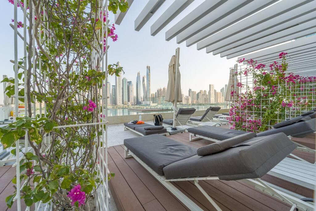 First Class 3Br With Dubai Marina And Palm View Apartment Exterior photo